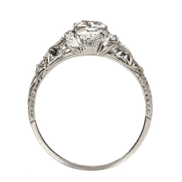 Hawk Springs Edwardian Unique Diamond Engagement Ring | Hawk Springs from Trumpet & Horn