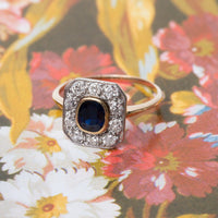 Glittering Sapphire and Diamond Ring | Holbrook from Trumpet & Horn