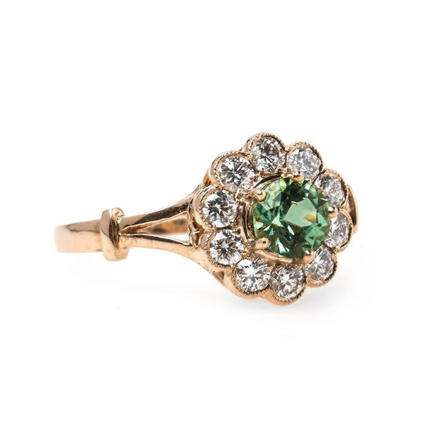 Lovely Tourmaline Vintage Inspired Ring | Holiday from Trumpet & Horn
