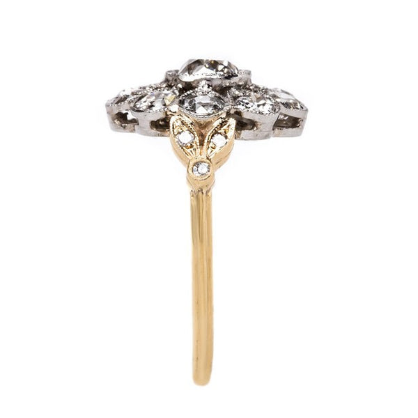 Vintage Earrings Repurposed into an Art Deco Dream Ring | Hollicombe from Trumpet & Horn