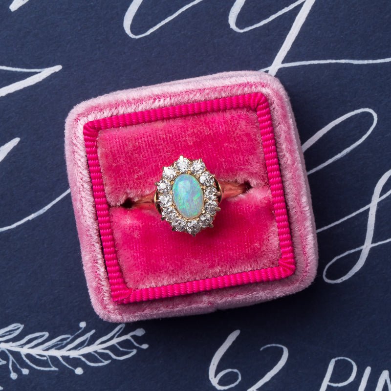 Romantic Opal Engagement Ring | Ashby from Trumpet & Horn