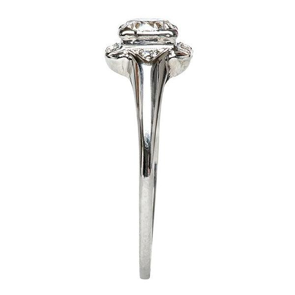 Elegant Vintage Art Deco Engagement Ring | Island Falls from Trumpet & Horn