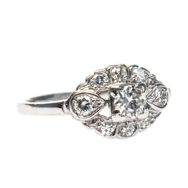 Jacobs Creek vintage Art Deco engagement ring from Trumpet & Horn
