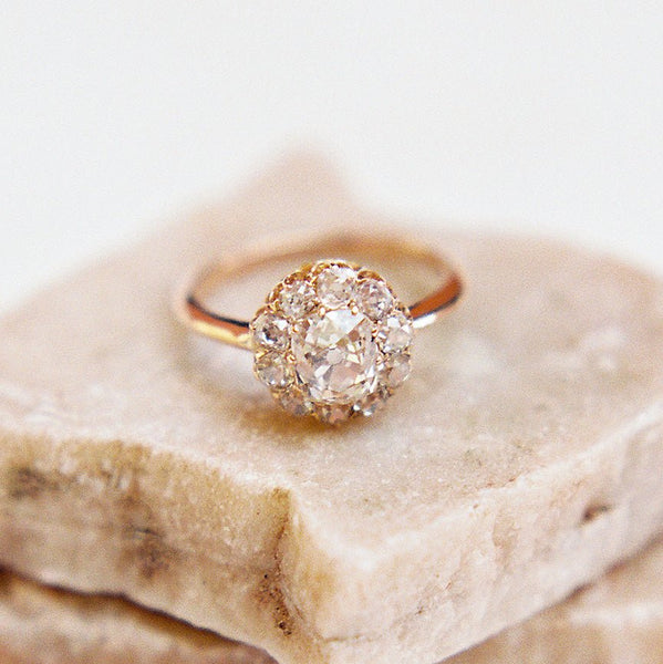 Victorian Cluster Ring with French Hallmarks | Photo by Kayla Barker