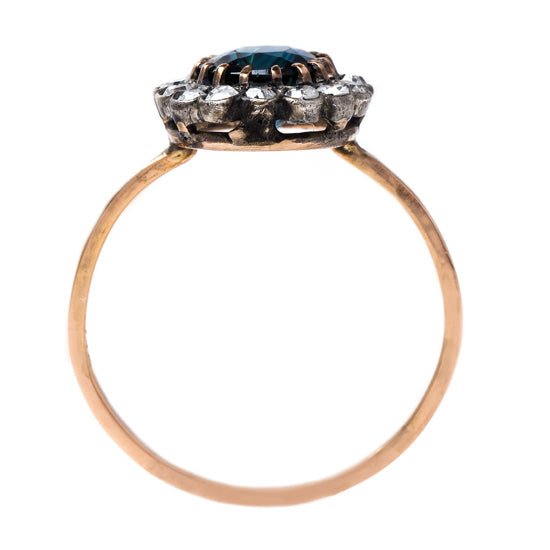 Deep Navy Sapphire Ring | Key Biscane from Trumpet & Horn