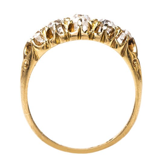 Victorian Ring with English Hallmarks | Kingsbridge from Trumpet & Horn