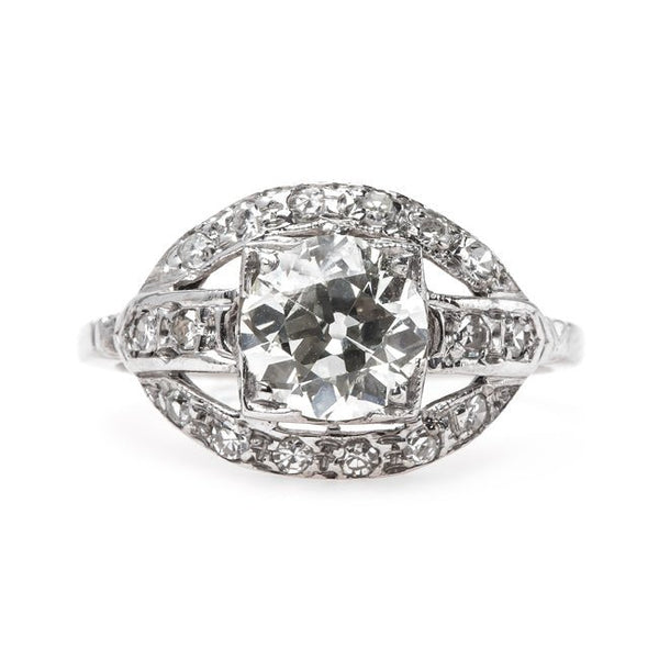 Vintage Art Deco Engagement Ring | Laurel from Trumpet & Horn