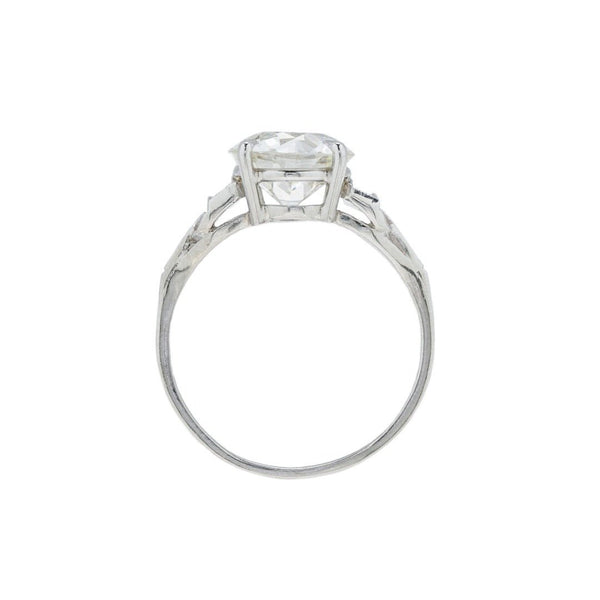 Exquisite GIA-Certified 2.50ct Old European Cut Ultra Unique Art Deco Diamond Engagement Ring | Laurelview