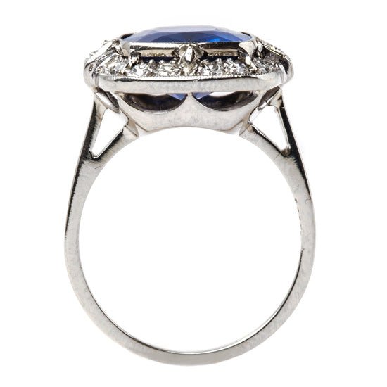 Gorgeous Unheated Sapphire Engagement Ring | Lausanne from Trumpet & Horn