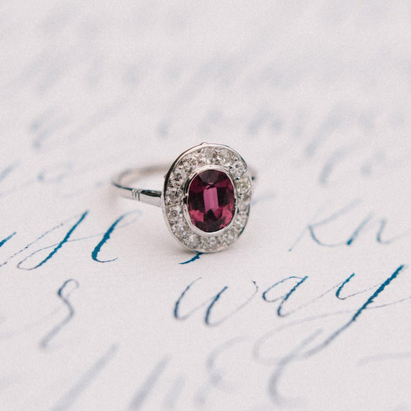 Spectacular Vintage Unheated Ruby Ring | Photo by 4CornersPhotography