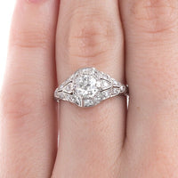 Bombe Style Glittering Art Deco Ring | Luxborough from Trumpet & Horn