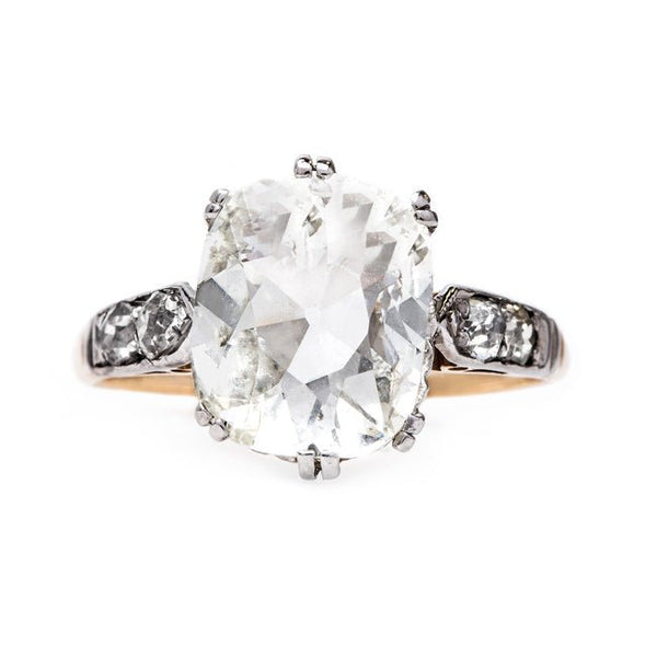 Show Stopping Vintage Solitaire Ring | Manhattan from Trumpet & Horn