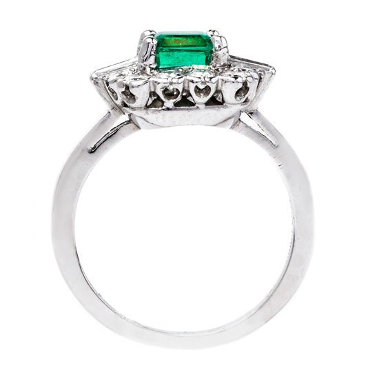 Exceptional Mid Century Emerald Ring | Maple Lake from Trumpet & Horn