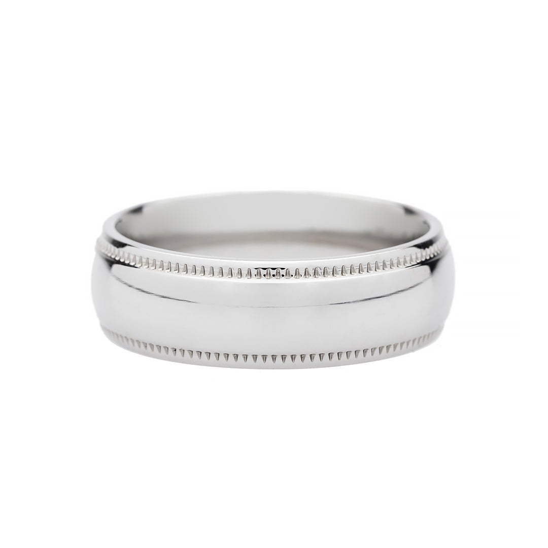 Men's Milgrain Band - T&H Exclusive