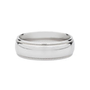 Men's Milgrain Band - T&H Exclusive
