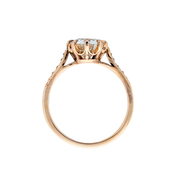 Rose Gold Meridian | Edwardian Vintage Inspired Engagement Ring