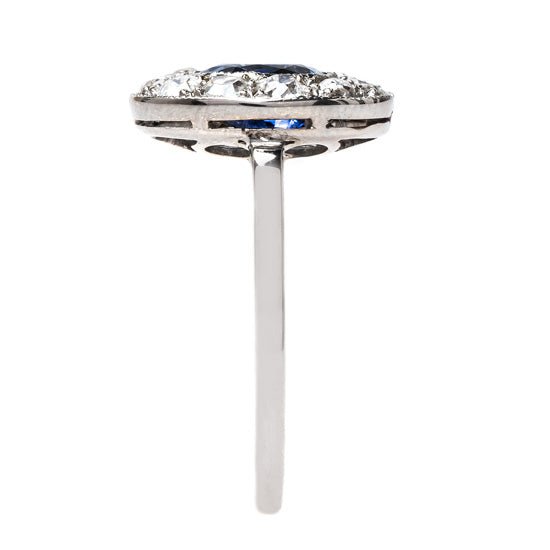 Alluring Art Deco Sapphire Ring | Milan from Trumpet & Horn