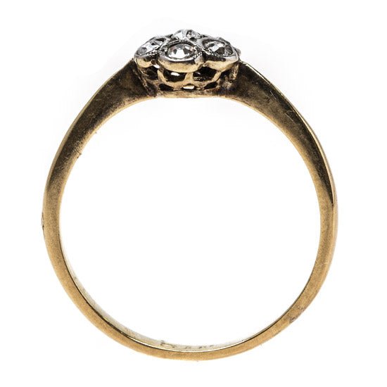 Floral Victorian Diamond Cluster Ring | Nashville from Trumpet & Horn