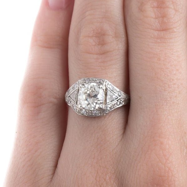 Vintage Art Deco Engagement Ring | Norwood from Trumpet & Horn