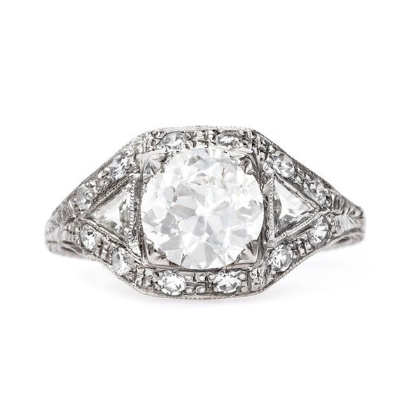 Vintage Art Deco Engagement Ring | Norwood from Trumpet & Horn