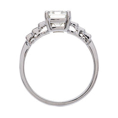 Art Deco Engagement Ring Vintage Inspired Engagement Ring | Novato Art Deco Engagement Ring