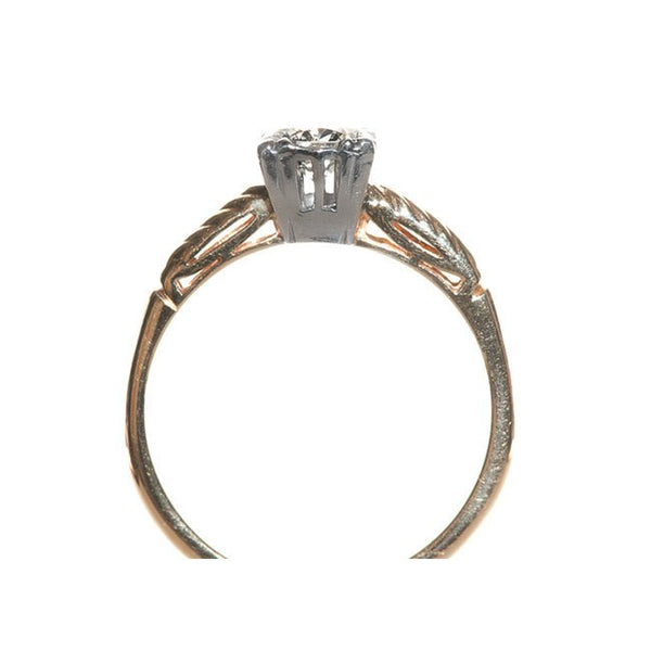 Vintage Solitaire Engagement Ring | Vintage Engagement Ring | Oliver from Trumpet & Horn
