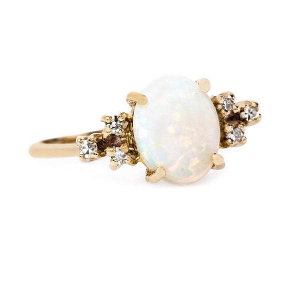 Splendid Opal and Diamond Ring | Tempe from Trumpet & Horn