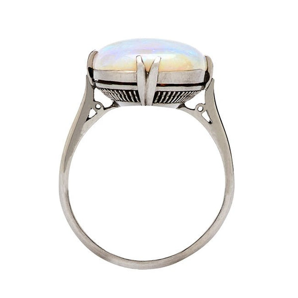 Edwardian Oval Opal Ring