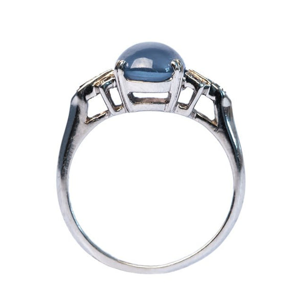 Orchard Hill vintage Art Deco sapphire ring from Trumpet & Horn