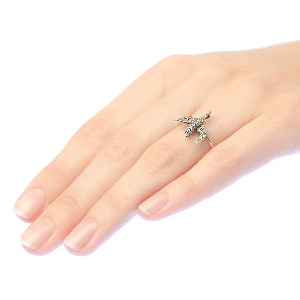 Oriole Lane vintage bird ring from Trumpet & Horn