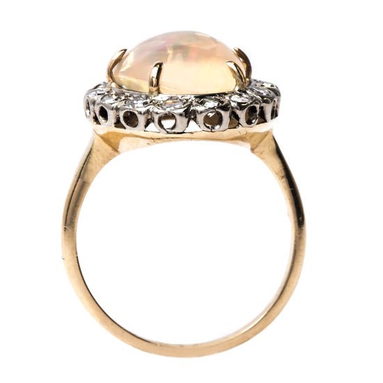 Fabulous Opal and Diamond Cocktail Ring | Palo Alto from Trumpet & Horn