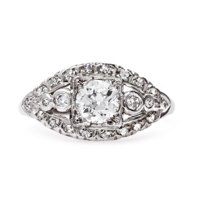 Classic Vintage Art Deco Engagement Ring | Phoenix from Trumpet & Horn