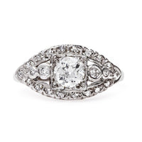 Classic Vintage Art Deco Engagement Ring | Phoenix from Trumpet & Horn