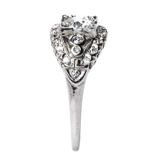 Classic Vintage Art Deco Engagement Ring | Phoenix from Trumpet & Horn