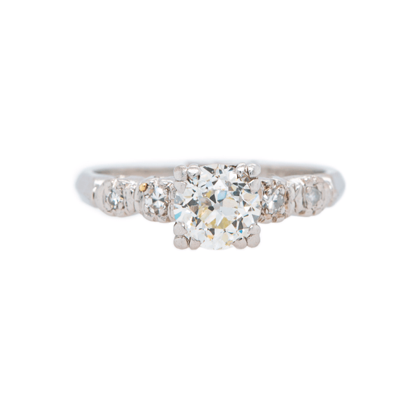 Classic Art Deco Engagement Ring