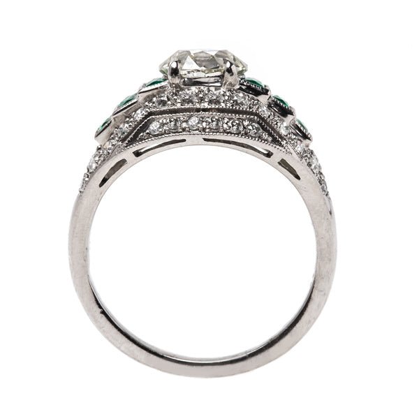 Edwardian Era Bombe Style Old European Cut Engagement Ring | Princethorpe from Trumpet & Horn