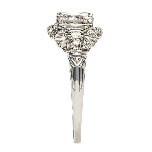 Vintage Unique Diamond Engagement Ring