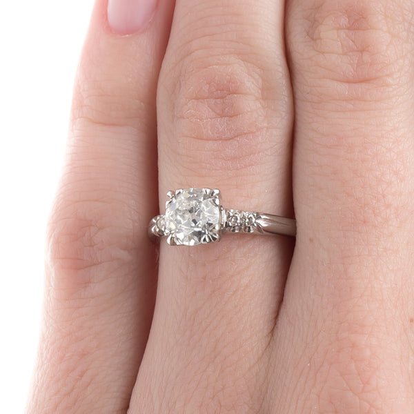 Vintage Engagement Ring with Old European Cut Diamond | Queensland from Trumpet & Horn