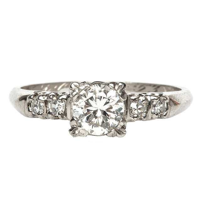 Vintage Five Stone Diamond Engagement Ring | Randleman from Trumpet & Horn
