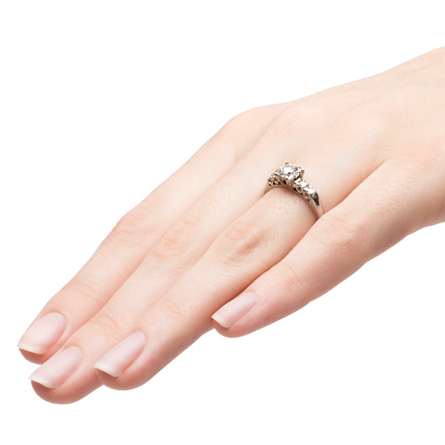 Vintage Five Stone Diamond Engagement Ring | Randlema
