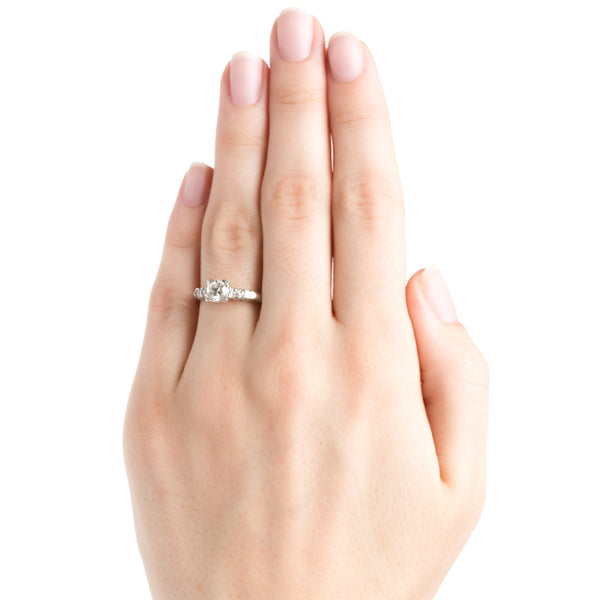 vintage diamond five stone ringVintage Five Stone Diamond Engagement Ring | Randlema