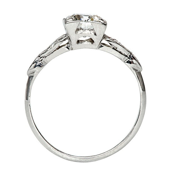 Vintage Classic Diamond Engagement Ring