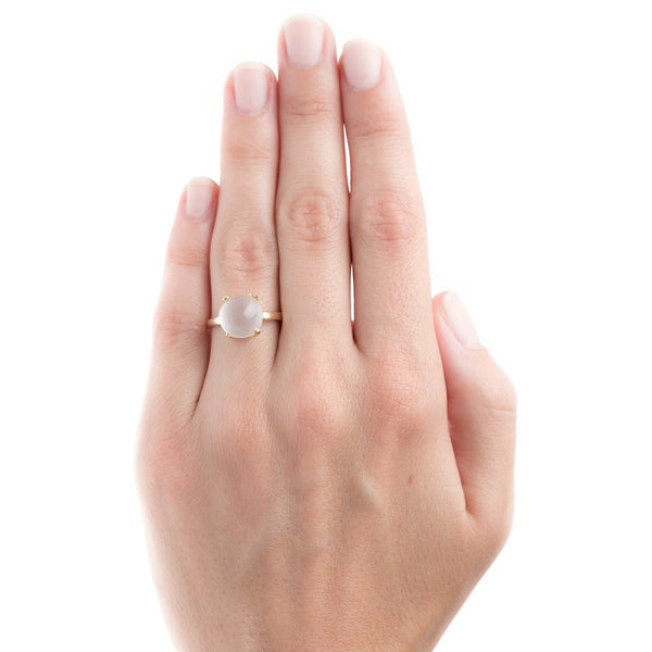 Unique Moonstone Solitaire Cocktail Ring | Resthaven from Trumpet & Horn