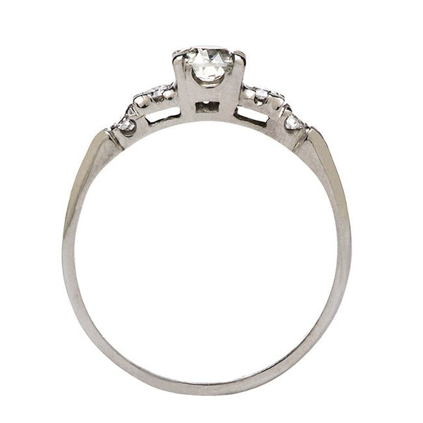 Ringgold vintage diamond solitaire engagement ring from Trumpet & Horn