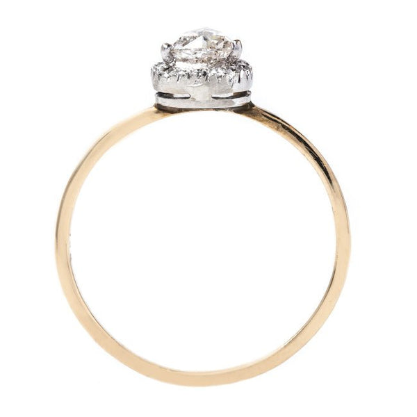 Rose Cut Pear Shaped Diamond Ring | Rockport from Trumpet & Horn