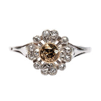 Roxbury vintage Edwardian era engagement ring from Trumpet & Horn