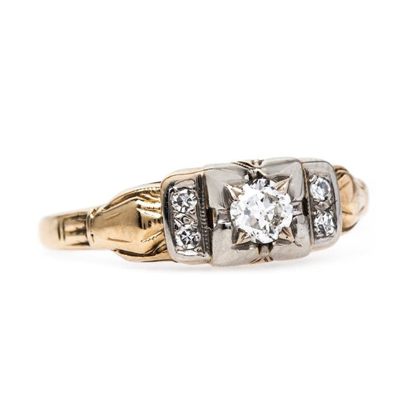  Vintage Engagement Ring | Salisbury from Trumpet & Horn