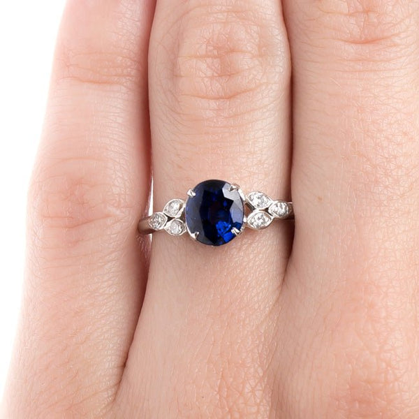 Dreamy Sapphire Ring | Sea Breeze from Trumpet & Horn