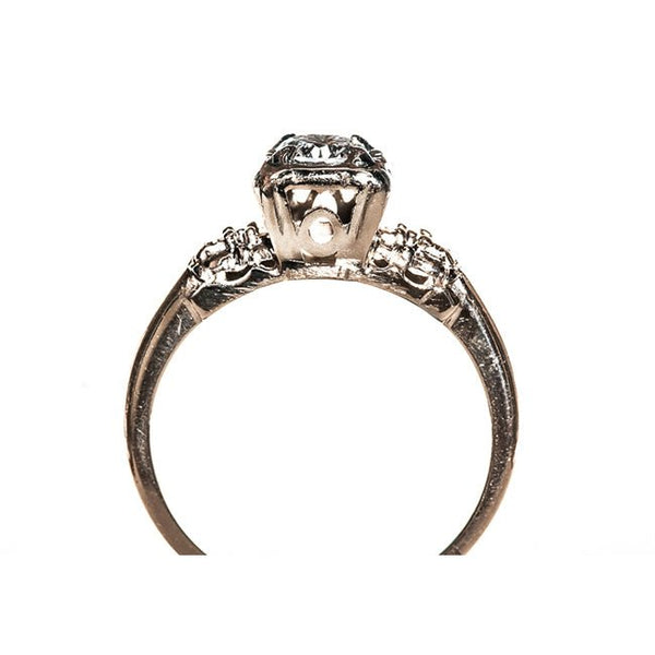 Vintage Retro Era Diamond Engagement Ring | Sierra from Trumpet & Horn