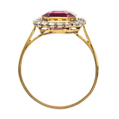 Dreamy Pink Tourmaline Ring from the Edwardian Era | Sioux Falls from Trumpet & Horn